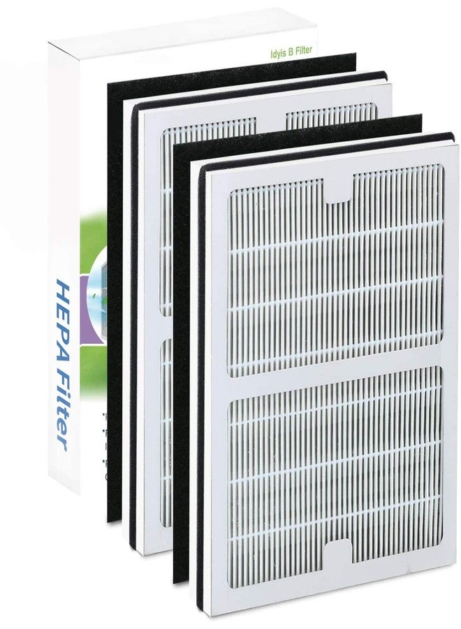 FilledwithLove Replacement Idylis AC-2125 /AC-2126 Filters Compatible With Idylis Air Purifier AC-2125, AC-2126, iap-10-125, iapc-40-140, iap-10-150,Replacement idylis H13 IAF-H-100B Hepa Filter 2 Pack - Image 1
